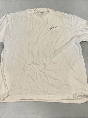 Legend White Crewneck T-Shirt - Men size XXL-